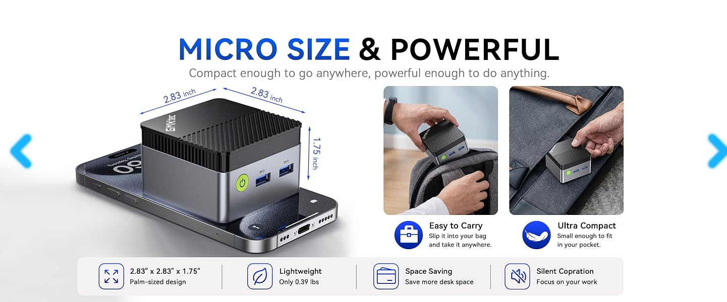 MICRO SIZE & POWERFUL