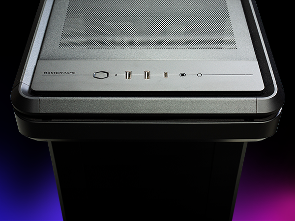  Cooler Master MasterFrame 360 Stage LCD ATX Mid-Tower PC Case