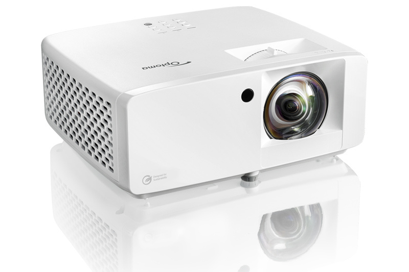 Optoma DuraCore ZH451ST 3D High Brightness Golf Sim and Corporate Short Throw Laser Projector