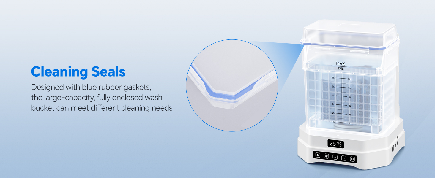 washing and curing machine