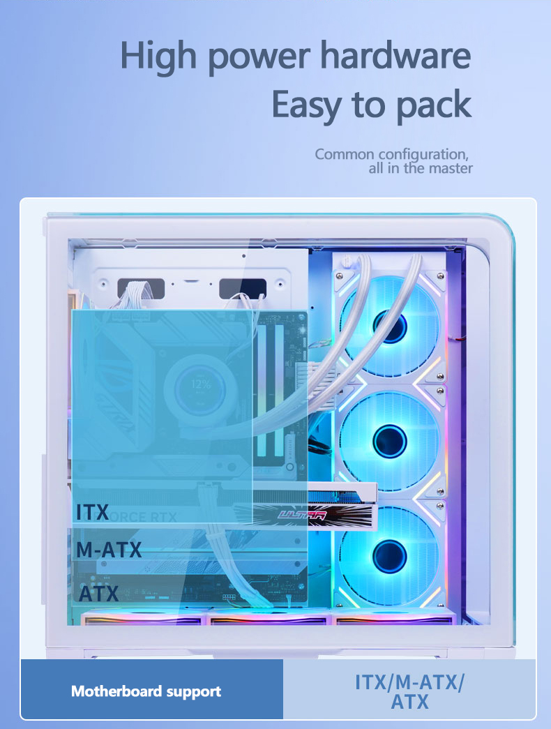 High power hardware Easy to pack