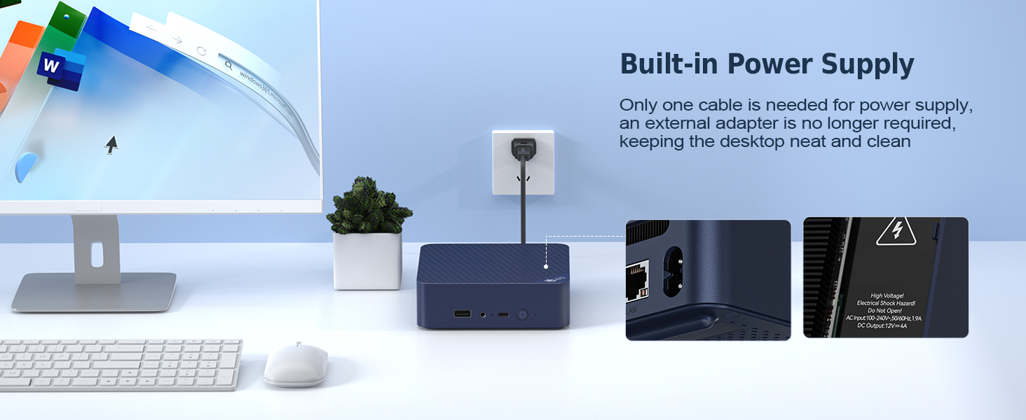 Built in Power Supply