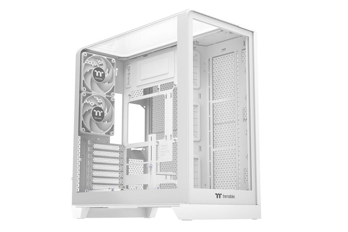 Thermaltake View 390 TG Computer Case - Snow 