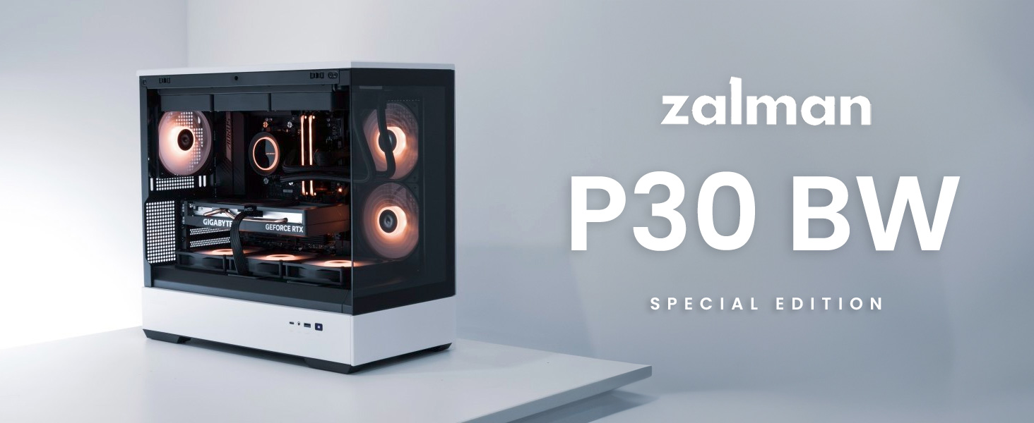 Zalman P30 Premium Panoramic mATX PC Case