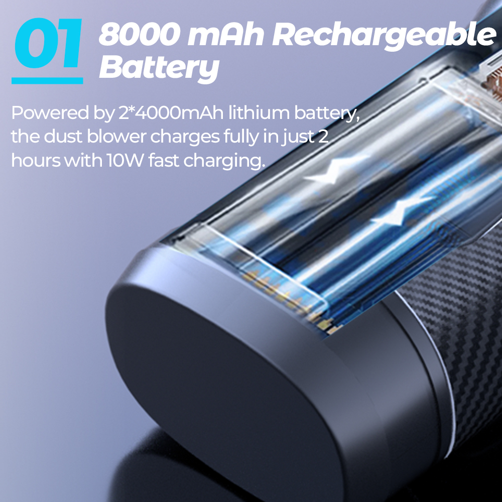 8000mAh lithium battery