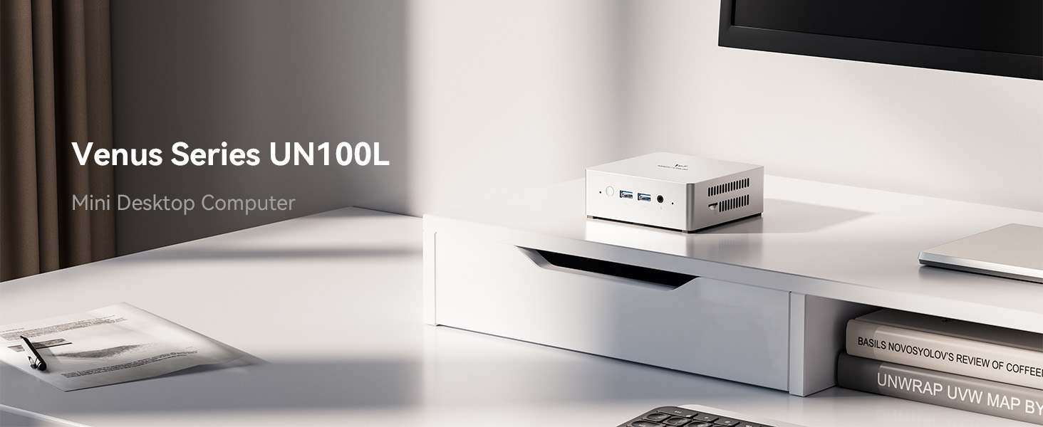 MINISFORUM UN100L Mini PC Intel Alder Lake- N100 16 GB LPDDR5 RAM