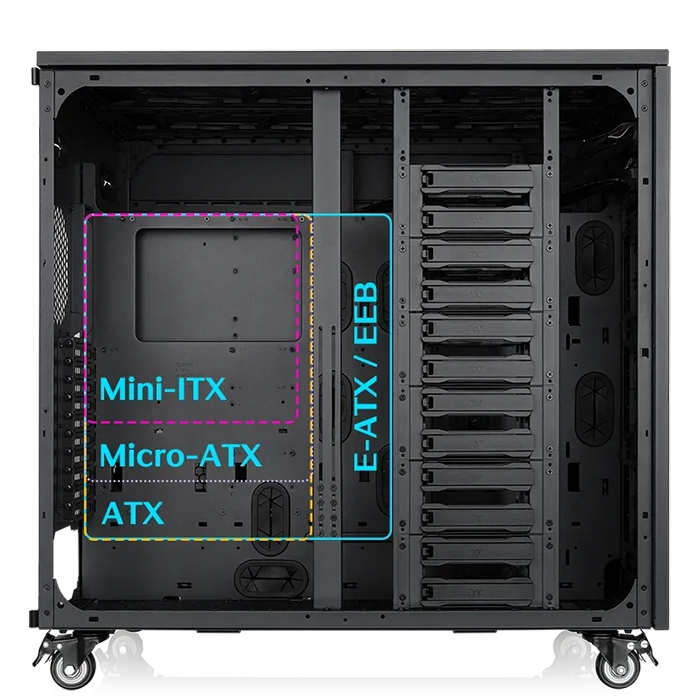 Thermaltake AX1000 TG Super Tower Chassis