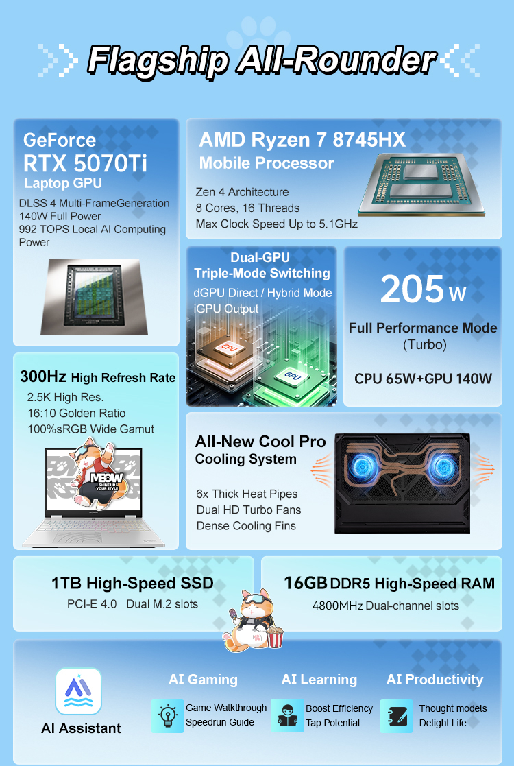 Gaming laptop