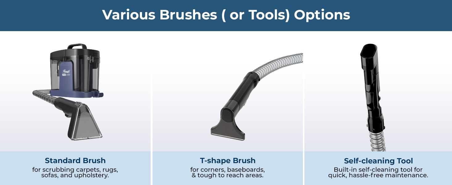 Rosewill Multi-Purpose Portable Carpet and Upholstery Spot Cleaner - Purple