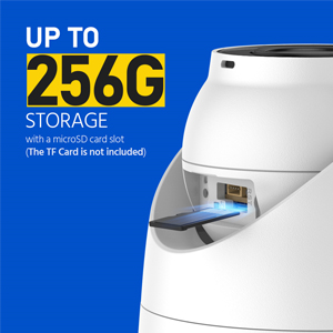 Support Micro SD Card / NVR Storage