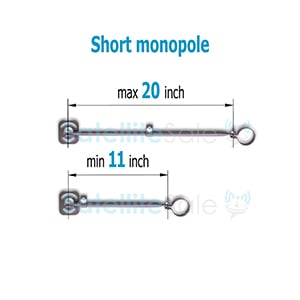 SatelliteSale Universal Antenna Mast is an industry-leading mounting for all satellite dishes, off-a