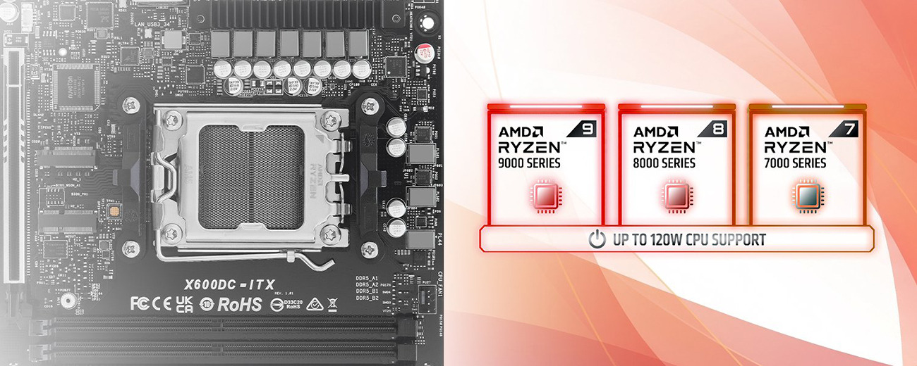 ASRock DeskSlim X600W Barebone System