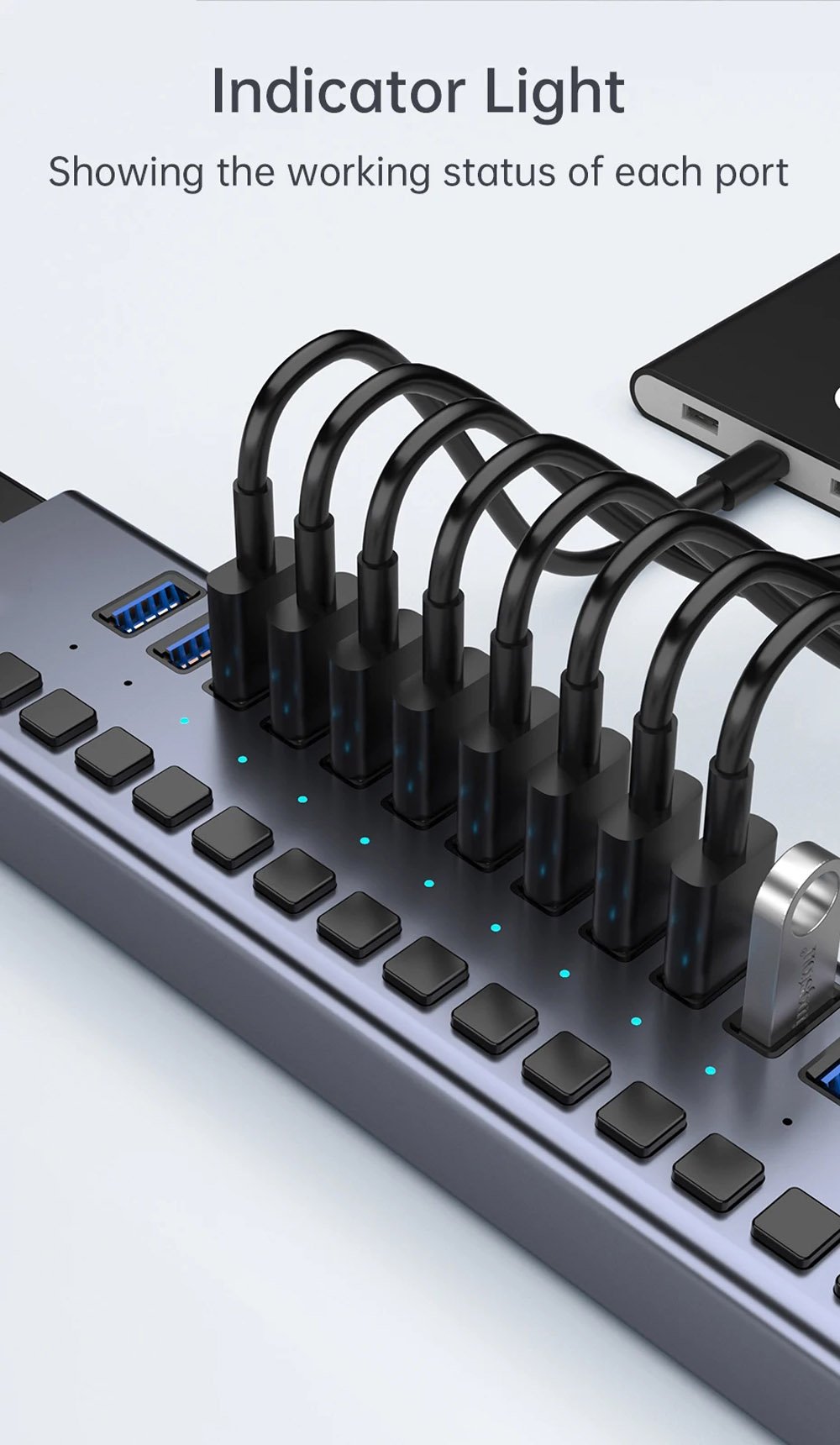 16 Port USB 3.0 Data HUB