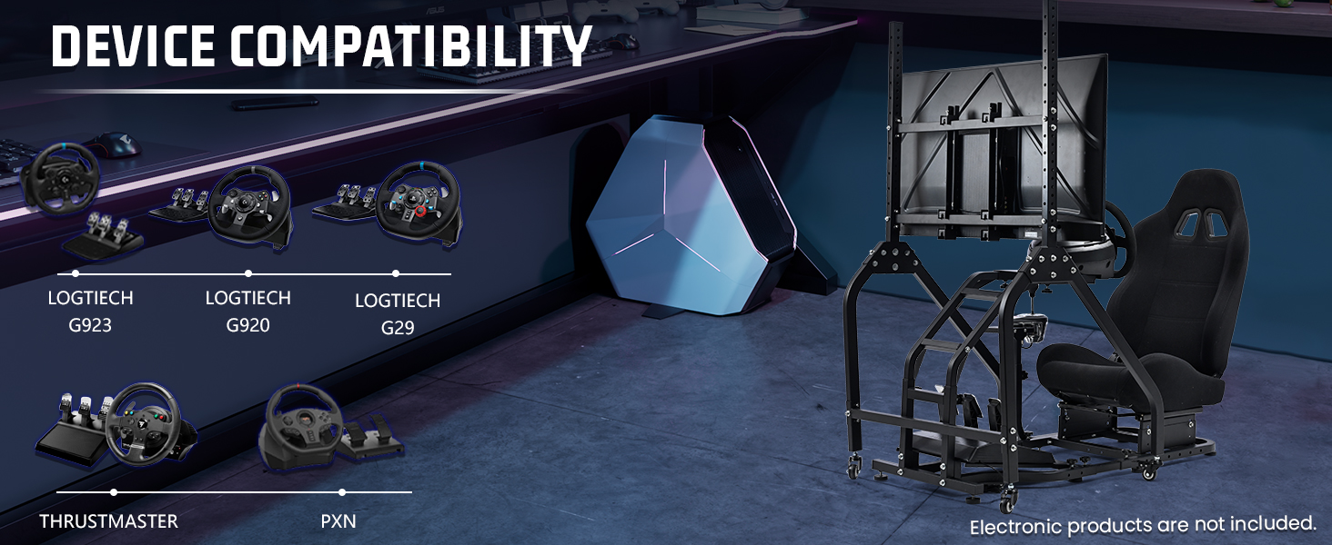 race simulator cockpit