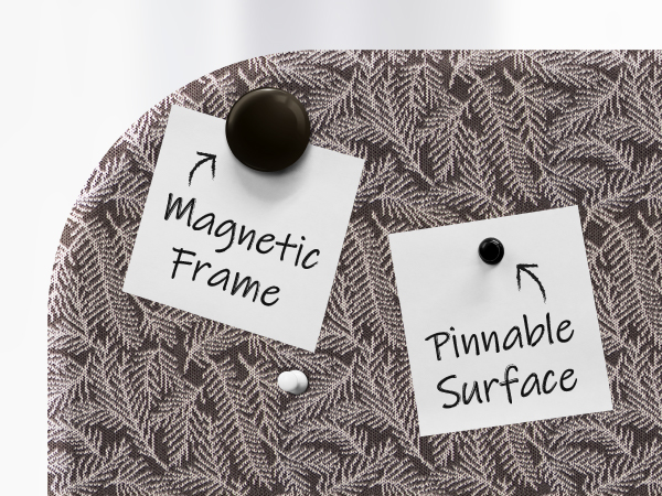 standing iron pinnable surface magnetic frame