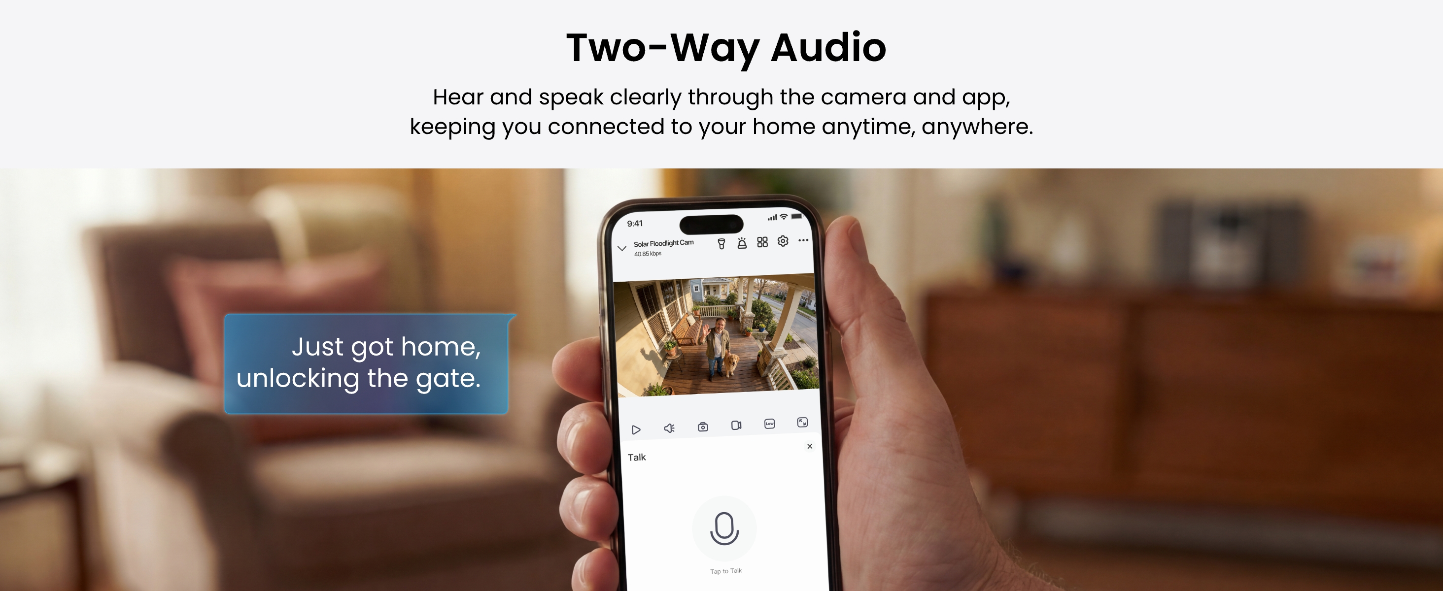 Two-Way Audio