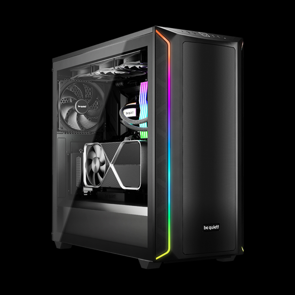 LED strips at the front