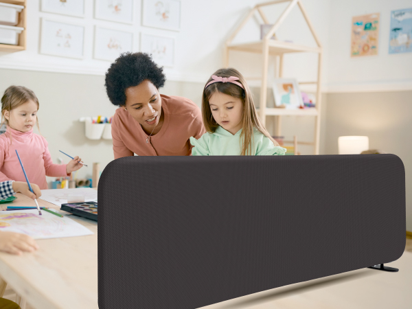 desk divider iron for classroom