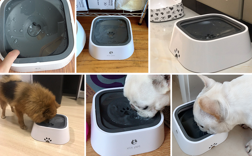 Els Pet No-Spill Water Bowl – Alpenglow Provisions