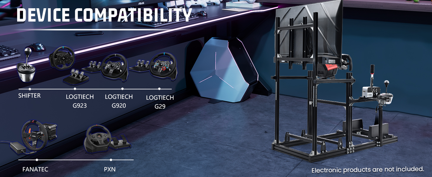 race simulator cockpit