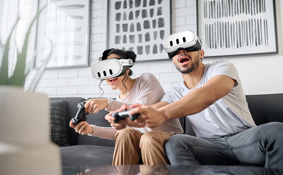 RGB Head Strap with Battery for Meta/Oculus Quest 3/Quest 3S