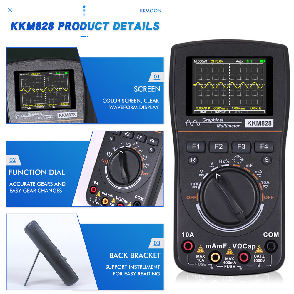 Industrial & Scientific Test, Measure & Inspect 2 in 1 Digital