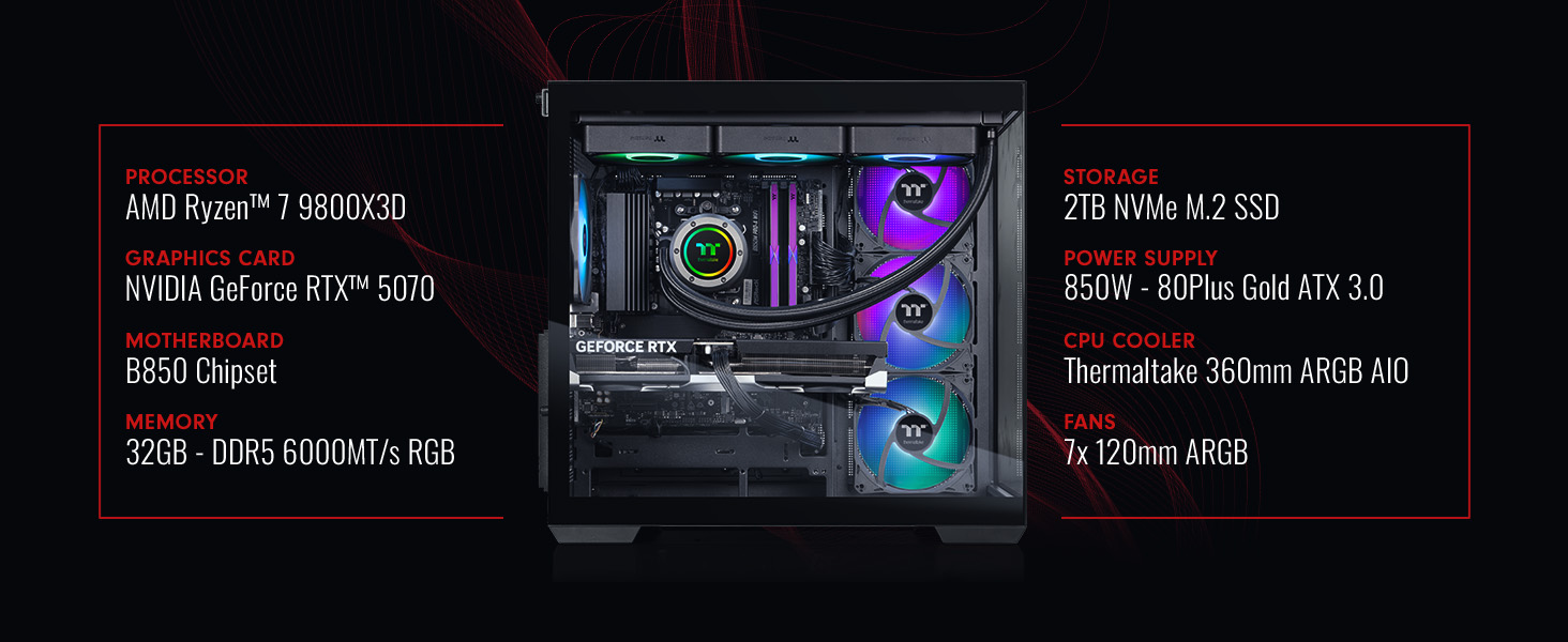 Thermaltake NE 9870-V380 Gaming Desktop PC