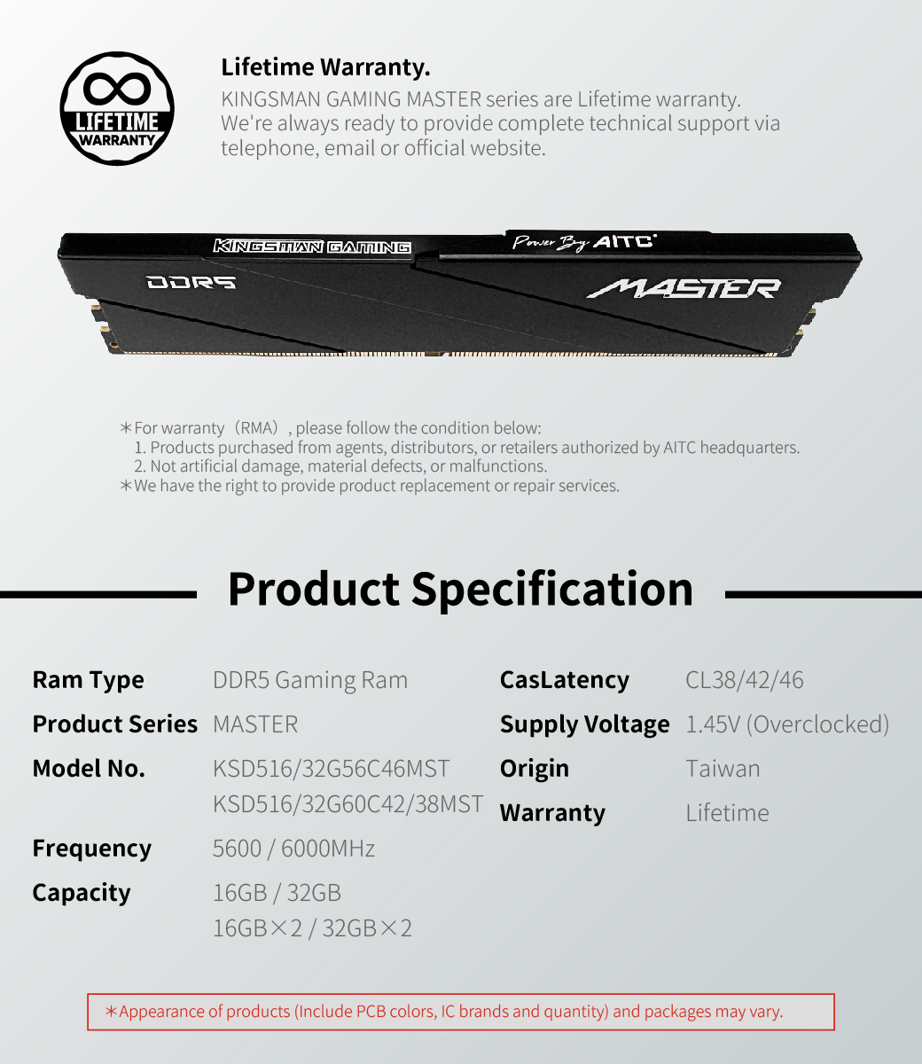 DDR4, 16GB, UDIMM, XMP, GAMING