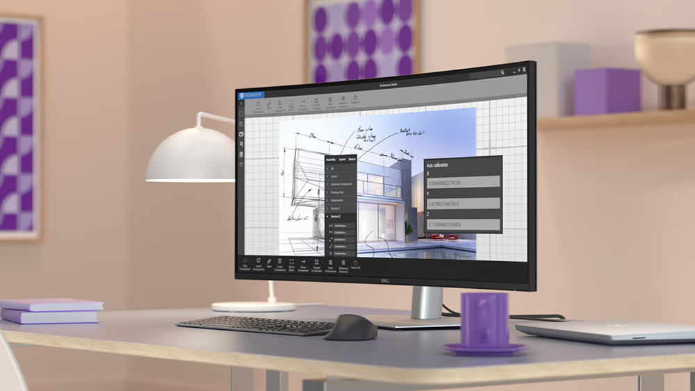 Dell UltraSharp U4025QW 40-inch Curved Thunderbolt™ Hub Monitor