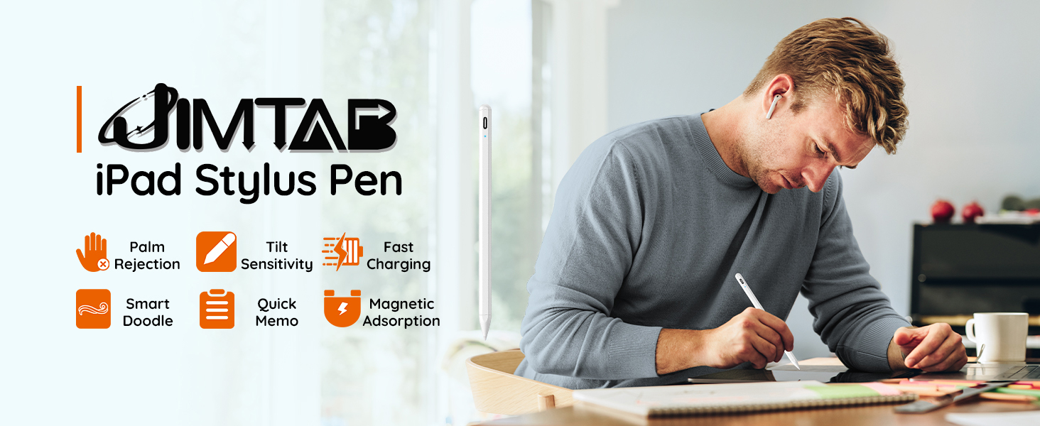 Pencil with Dual Touch Function