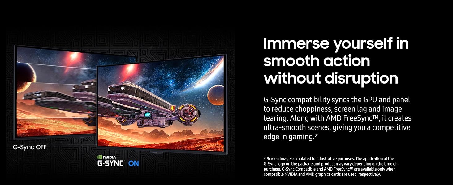 Samsung Odyssey OLED G5 (G50SF) QHD & QD-OLED Gaming Monitor
