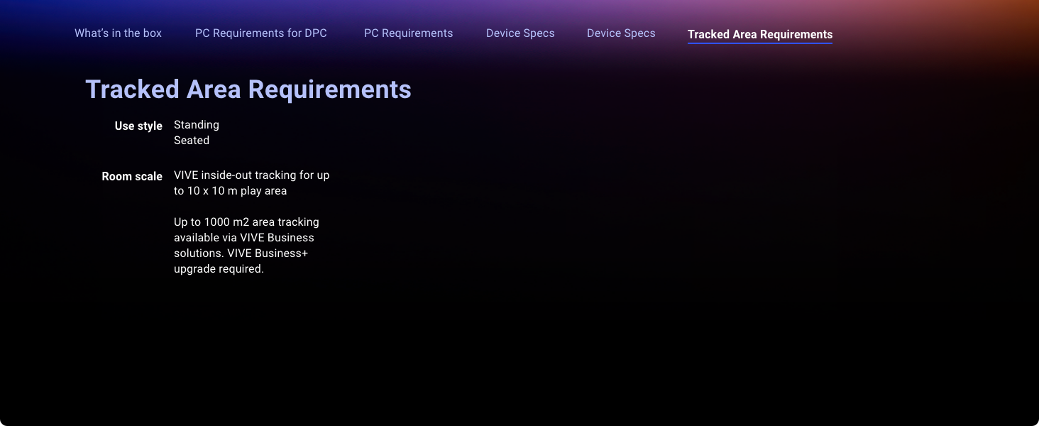 VIVE Focus Vision Wired Bundle