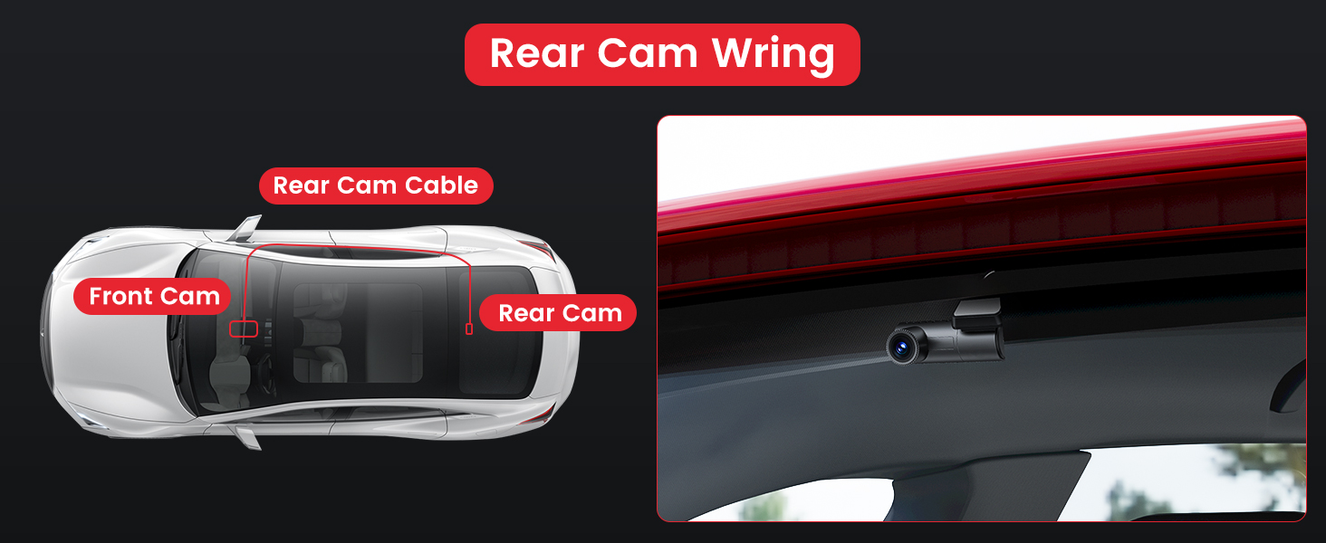 audi dashcam front and rear