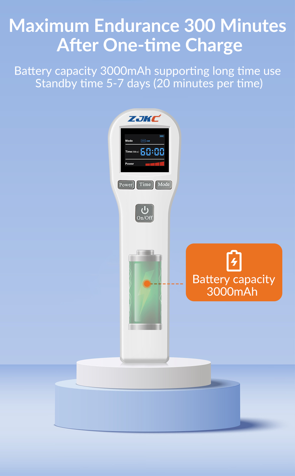 Handheld Cold Laser Therapy Device