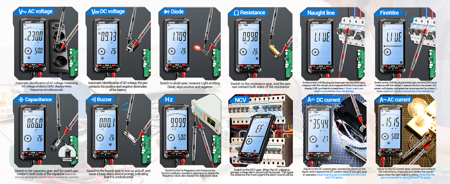 Rechargeable Multimeter