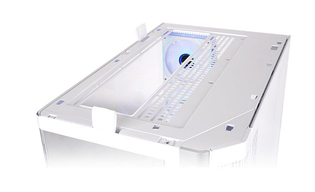Thermaltake View 590 TG ARGB Mid Tower Case - Snow