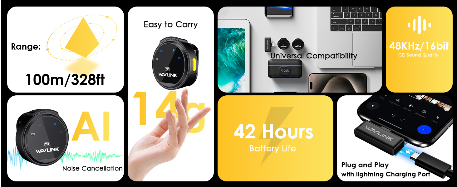 wireless lavalier microphone