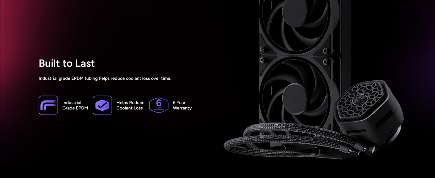 Cooler Master Atmos II Stealth 240 AIO Liquid CPU Cooler