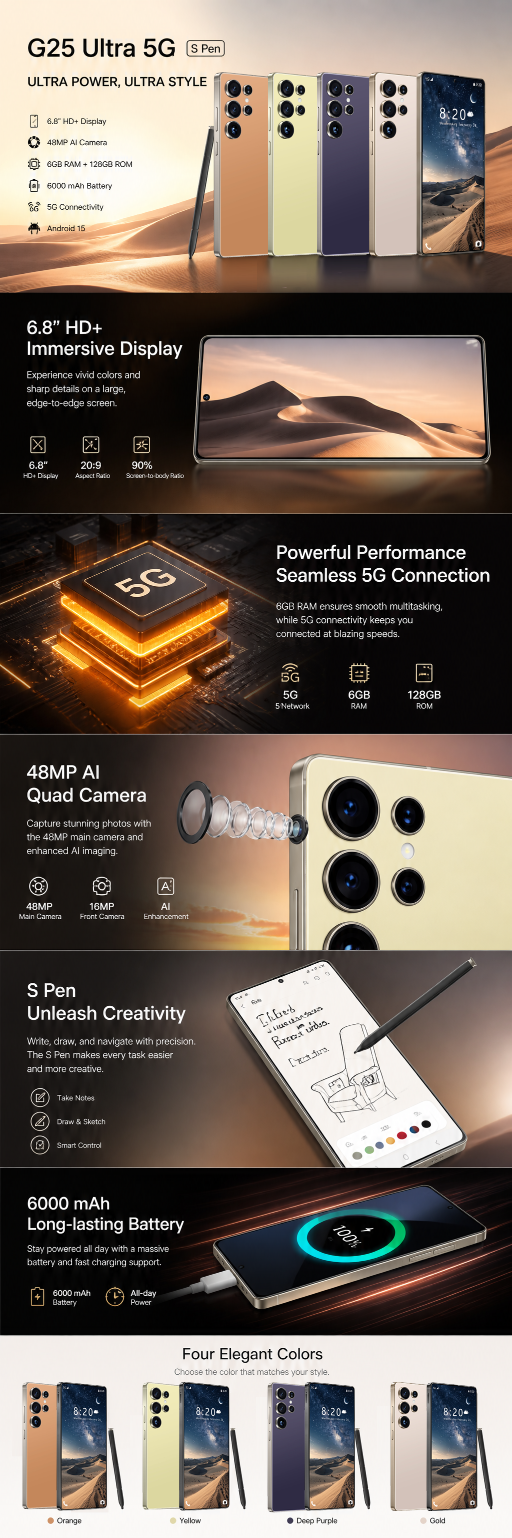 G25 Ultra android smartphone