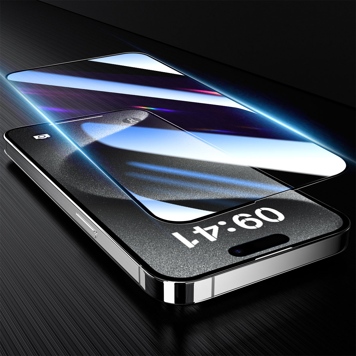 iPhone 15 Pro Max Tempered Glass Screen Protector