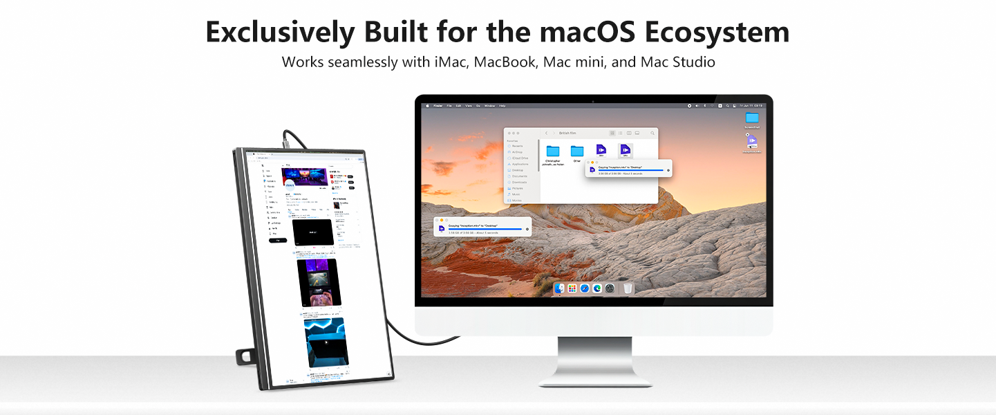 16 Inch Portable Monitor for Laptop
