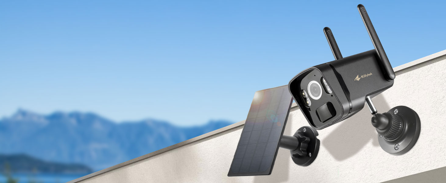 solar wireless security camera