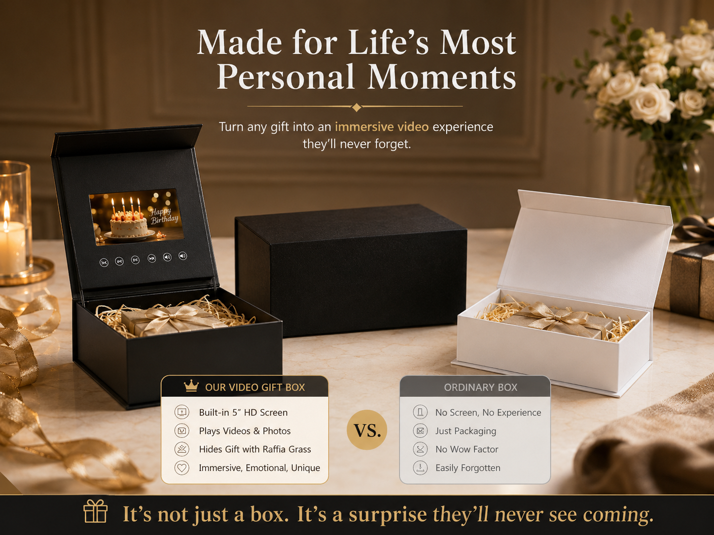 gift box video