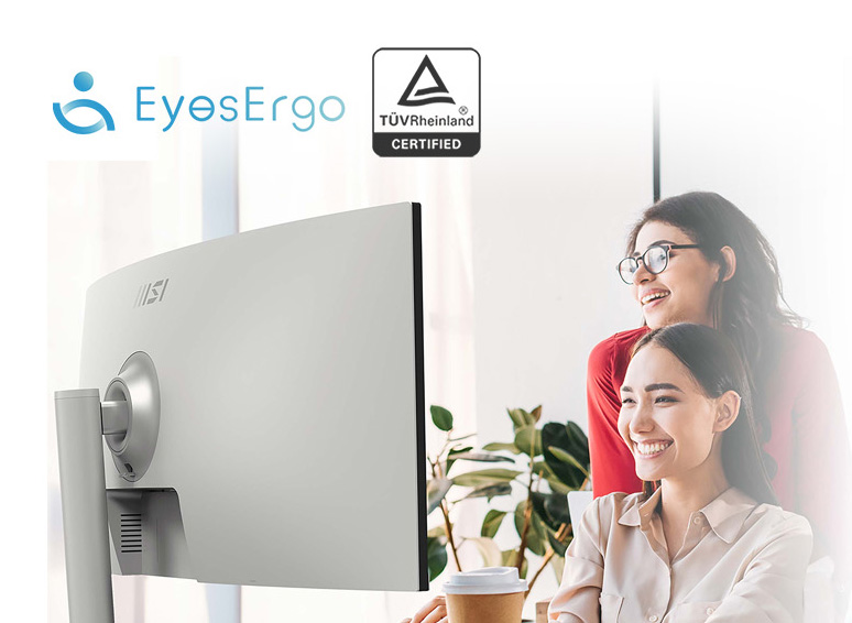 MSI Modern MD342CQPW Curved Computer Monitor