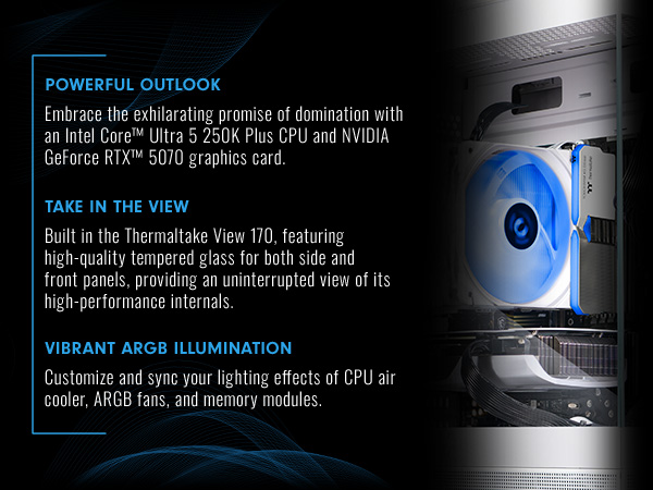 Thermaltake LCGS NE u2570S-V170S Gaming Desktop