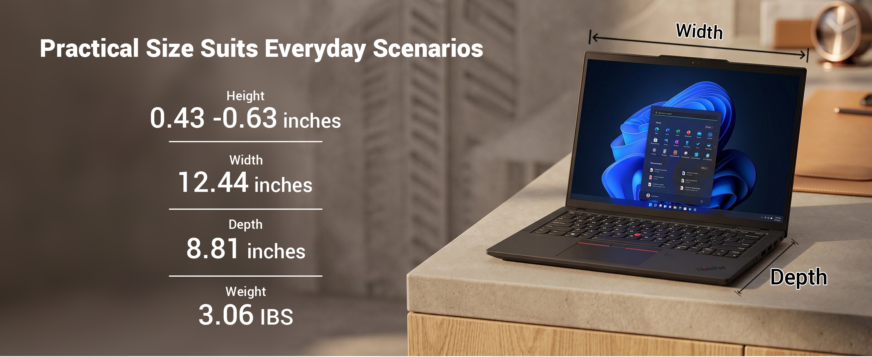 Lenovo ThinkPad T14 Business AI Laptop