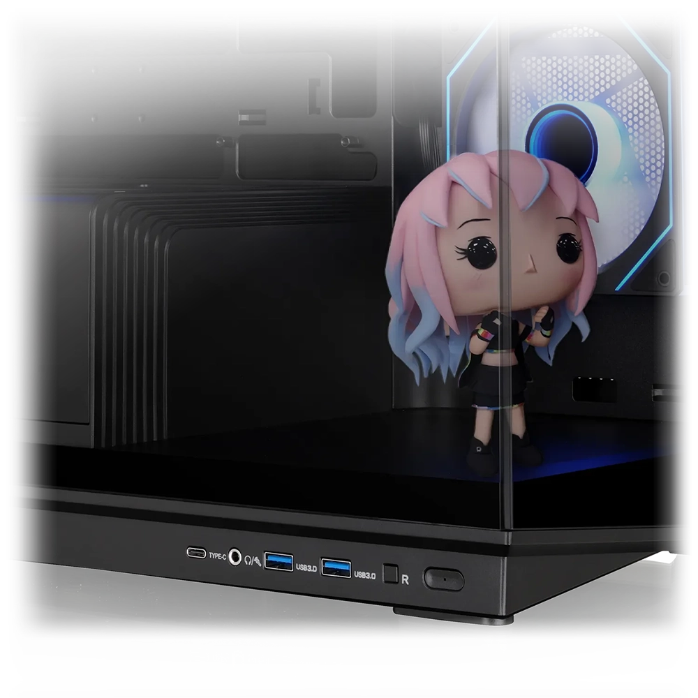 Thermaltake Stage 450 TG ARGB Mid Tower Chassis - Black