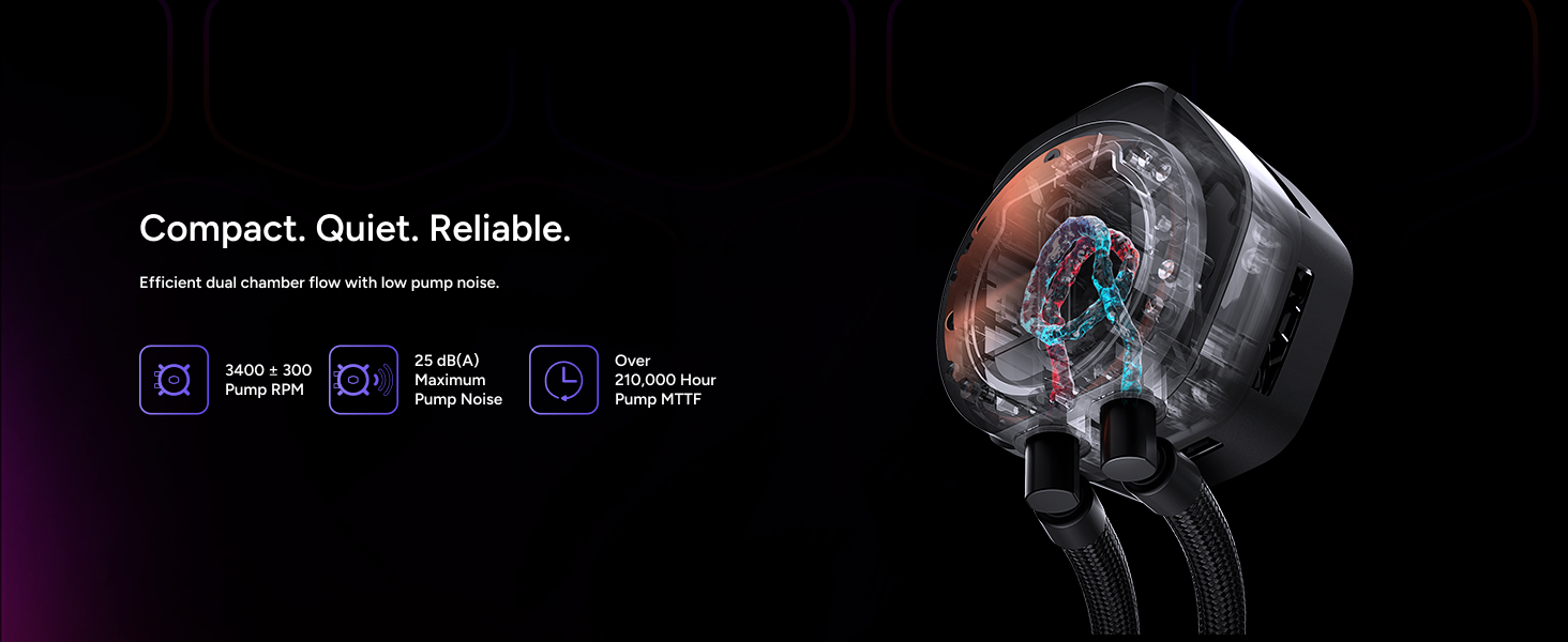 Cooler Master Atmos II Stealth 240 AIO Liquid CPU Cooler