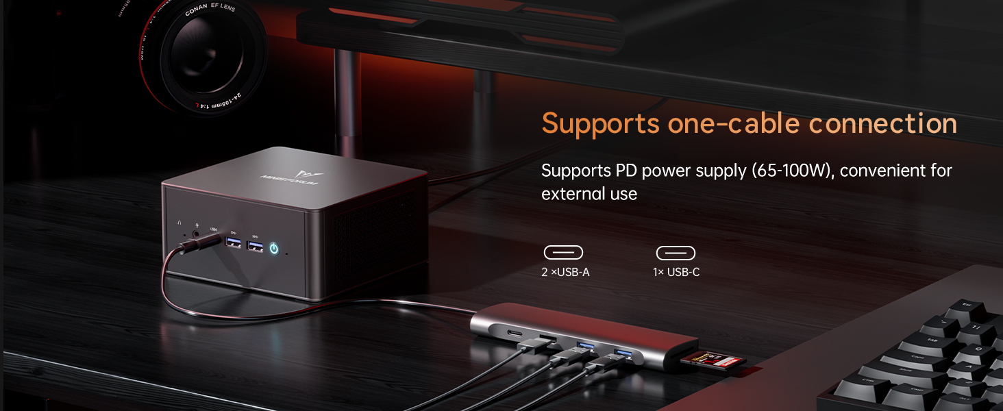 MINISFORUM  Elite Mini UM880 PRO AI Mini PC