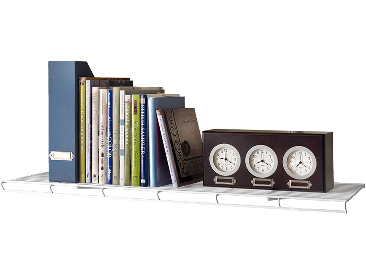 ClosetMaid Shelf Track 2283 Book Shelf Kit, 36-inches, White